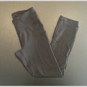 Lululemon Invigorate Crop 22” Leggings, Everlux Black, Women’s Size 2